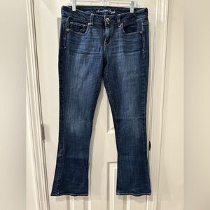 American Eagle Outfitters Dark Blue Flare Jeans